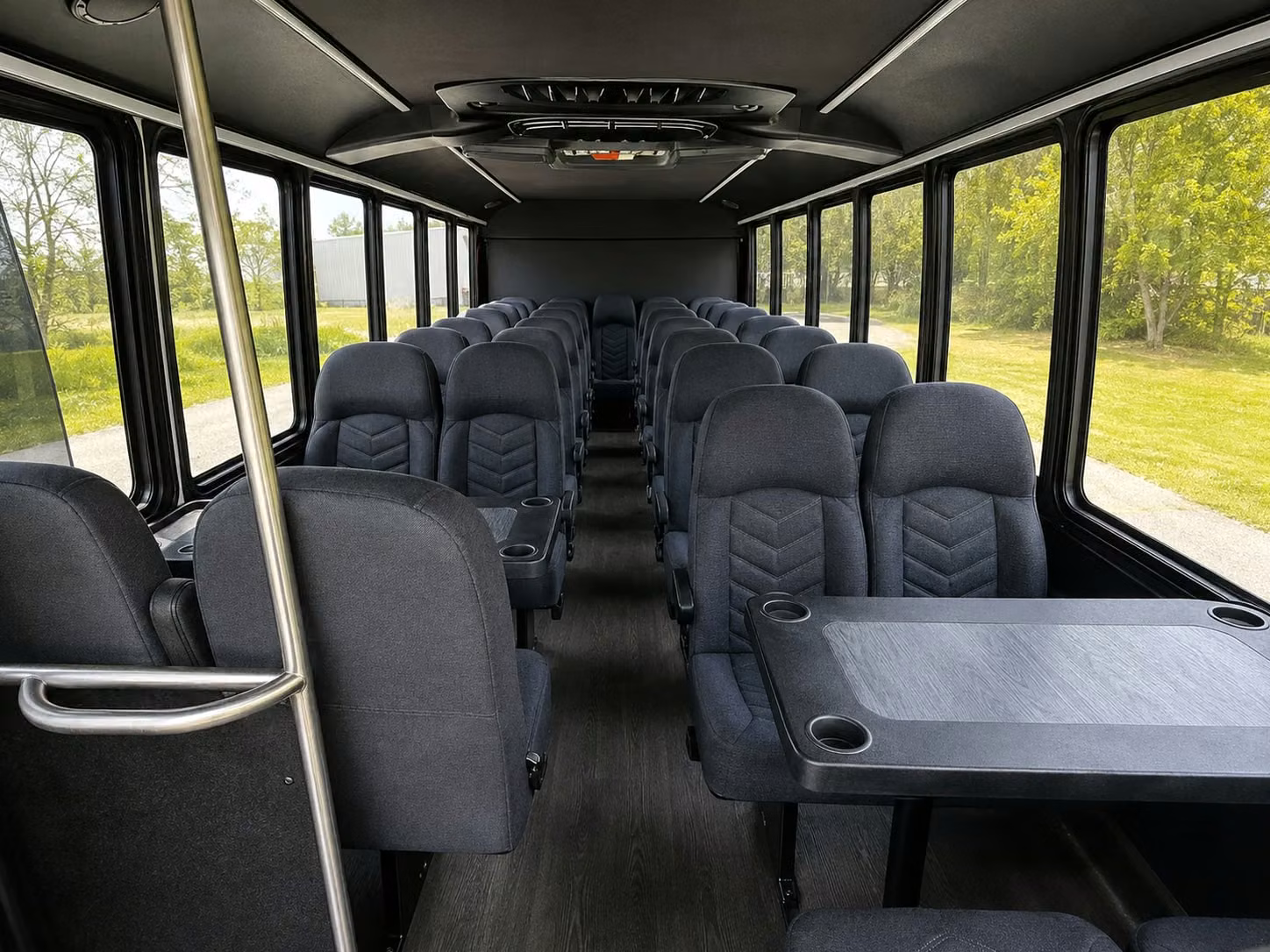 18 passenger minibus inside