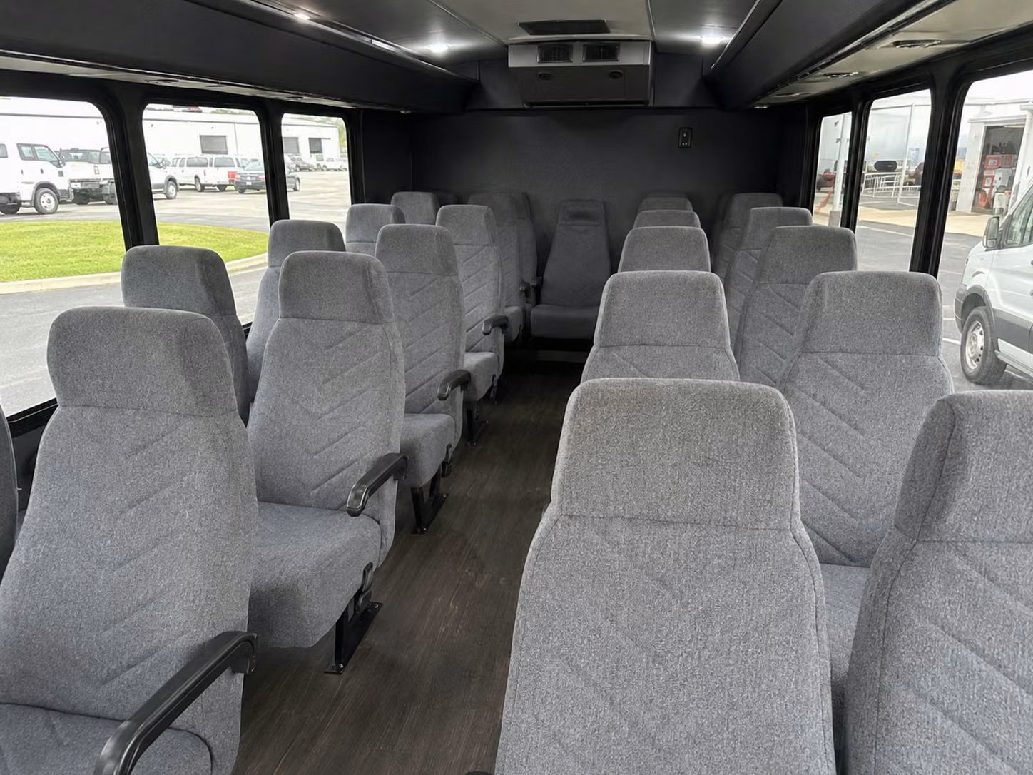 20 passenger minibus interior