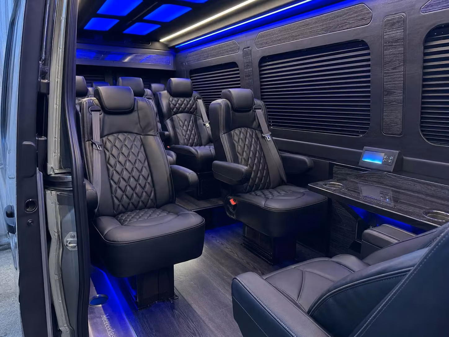 sprinter van transportation for groups and events across westminster