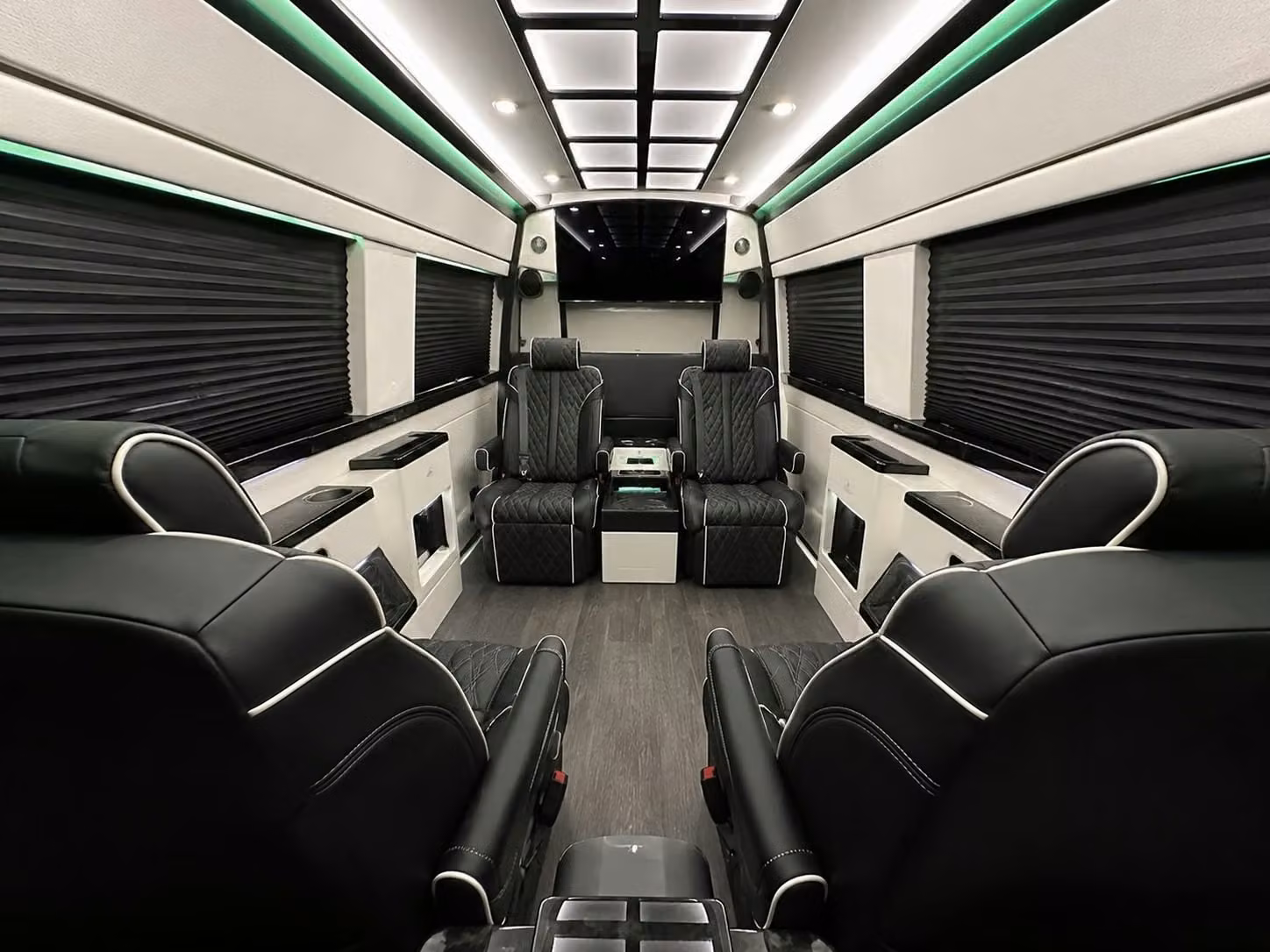 sprinter van with driver interior