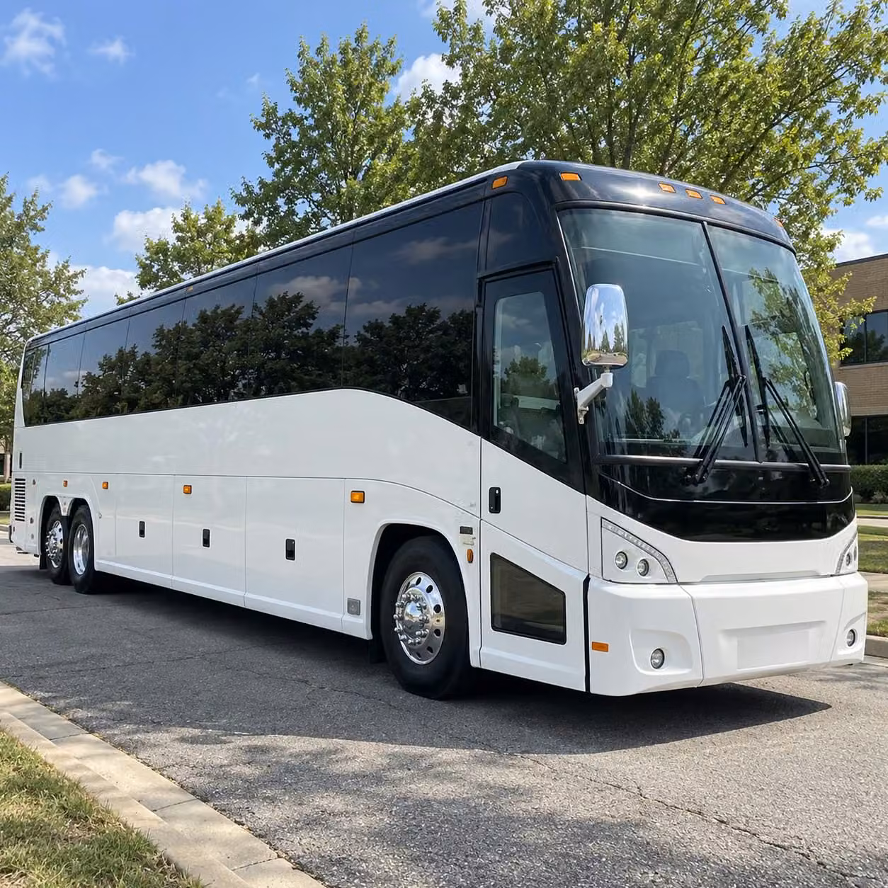 westminster wedding shuttle bus rentals that make guest transportation simple