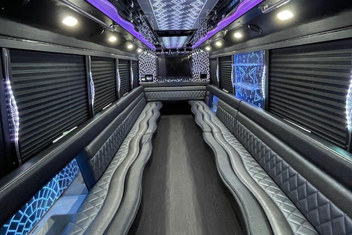 Westminster Party Bus Interior